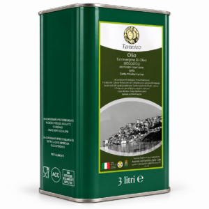 Olio extravergine Italiano - Teranico - Latta 3 L